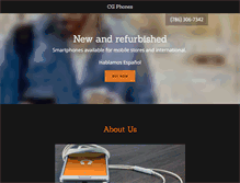 Tablet Screenshot of cgphones.com